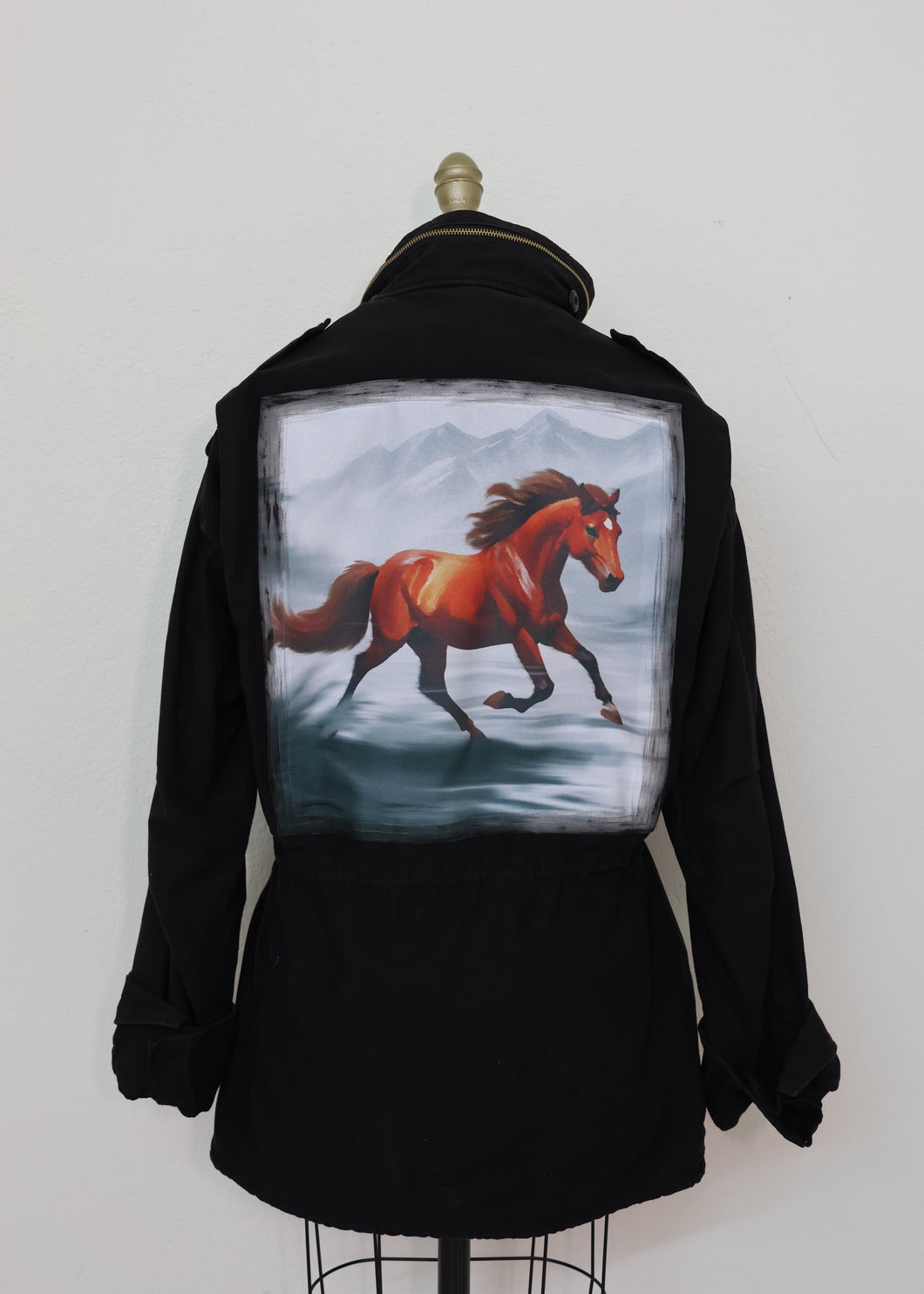Reborn Barn Jacket - Red Horse Black