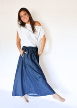 Load image into Gallery viewer, Colonna Skirt - Dark Denim

