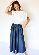 Load image into Gallery viewer, Colonna Skirt - Dark Denim

