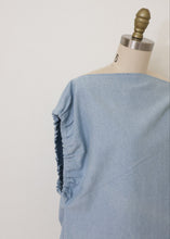 Load image into Gallery viewer, Ostuni Top - Light Denim
