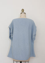 Load image into Gallery viewer, Ostuni Top - Light Denim
