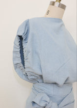 Load image into Gallery viewer, Ostuni Top - Light Denim

