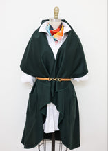 Load image into Gallery viewer, Malta Cape Vest - Peacock Green
