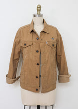 Load image into Gallery viewer, Reborn Denim Jacket - Grey/Blue Stripe
