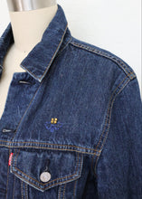 Load image into Gallery viewer, Reborn Denim Jacket - Bumble Bee

