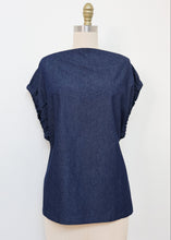 Load image into Gallery viewer, Ostuni Top - Dark Denim
