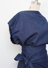 Load image into Gallery viewer, Ostuni Top - Dark Denim
