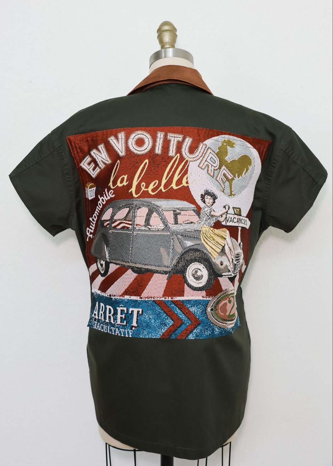 The Reborn Jacket SS - Green/Brown