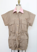 Load image into Gallery viewer, The Reborn Jacket SS - Khaki/Pink
