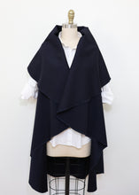 Load image into Gallery viewer, Malta Cape Vest - Navy

