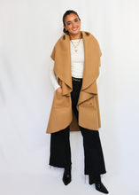 Load image into Gallery viewer, Malta Cape Vest - Camel
