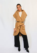 Load image into Gallery viewer, Malta Cape Vest - Camel
