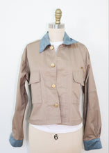 Load image into Gallery viewer, Reborn LS Jacket - Khaki/Blue
