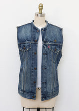 Load image into Gallery viewer, Reborn Denim Jacket - Sleeveless
