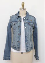 Load image into Gallery viewer, Reborn Denim Jacket - Brown/Grey
