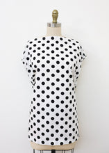 Load image into Gallery viewer, Ostuni Top - Black Dots
