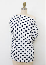 Load image into Gallery viewer, Ostuni Top - Navy Dots
