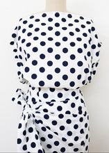 Load image into Gallery viewer, Ipanema Skirt - Navy Dots
