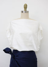 Load image into Gallery viewer, Ostuni Top - White Silk
