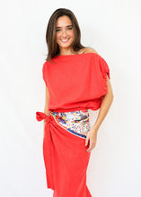 Load image into Gallery viewer, Ostuni Top - Coral Red
