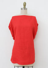 Load image into Gallery viewer, Ostuni Top - Coral Red
