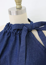 Load image into Gallery viewer, San Lucas Top - Dark Denim
