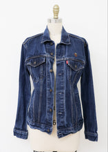 Load image into Gallery viewer, Reborn Denim Jacket - Tan/Red
