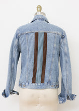 Load image into Gallery viewer, Reborn Denim Jacket - Brown/Blue
