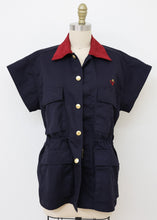 Load image into Gallery viewer, The Reborn Jacket SS - Navy/Red
