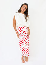 Load image into Gallery viewer, Ipanema Skirt - Red Dots
