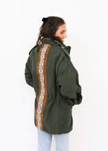 Load image into Gallery viewer, Reborn Barn Jacket - Green/Brown Floral

