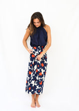 Load image into Gallery viewer, Ipanema Skirt Dark Blue Floral
