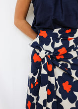 Load image into Gallery viewer, Ipanema Skirt Dark Blue Floral
