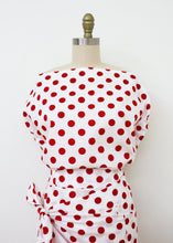 Load image into Gallery viewer, Ostuni Top - White/Red Dots

