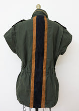 Load image into Gallery viewer, Reborn Barn Jacket SS - Brown/Black Stripe
