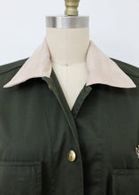 Load image into Gallery viewer, The Reborn Jacket SS - Green/Cream Floral
