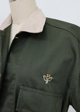 Load image into Gallery viewer, The Reborn Jacket SS - Green/Cream Floral

