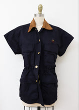 Load image into Gallery viewer, The Reborn Jacket SS - Navy/Light Brown
