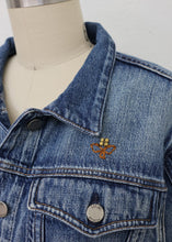 Load image into Gallery viewer, Reborn Denim Jacket SS - Brown/Green
