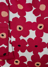 Load image into Gallery viewer, Ipanema Skirt Raspberry Pink Floral - Japanese Cotton
