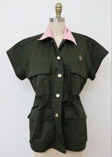 Load image into Gallery viewer, The Reborn Jacket SS - Green/Floral

