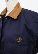Load image into Gallery viewer, The Reborn Vest Jacket - Navy/Brown Floral
