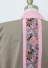 Load image into Gallery viewer, The Reborn Vest Jacket - Khaki/Pink Floral
