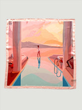 Load image into Gallery viewer, Bermeo Scarf - Lady at the Pool
