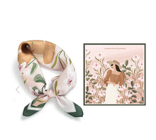 Load image into Gallery viewer, Bermeo Scarf - Lady in Flowers
