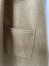 Load image into Gallery viewer, Malta Cape - Italian Dual Sided Wool - Beige/Grey
