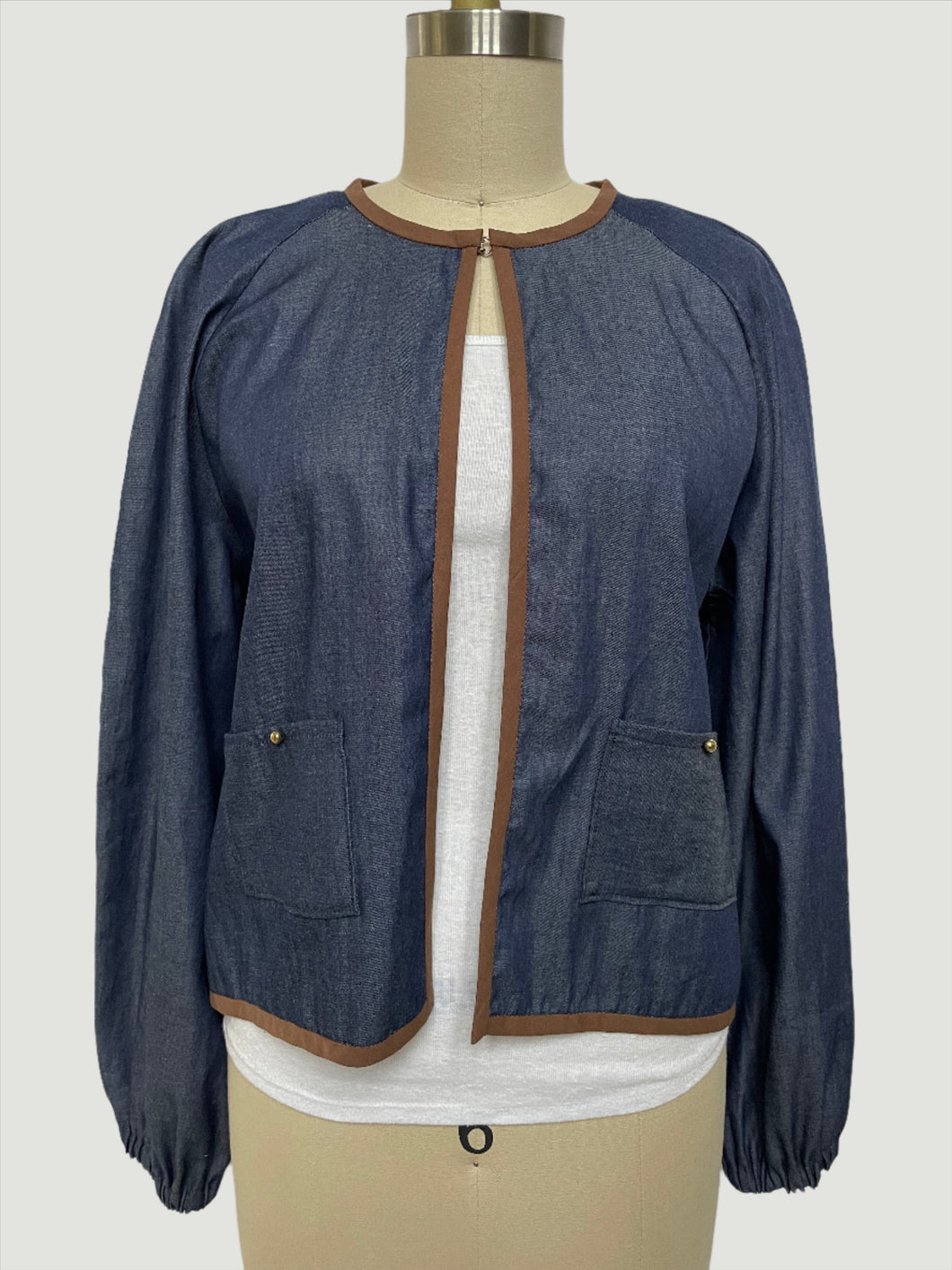 Biarritz Top - Dark Denim