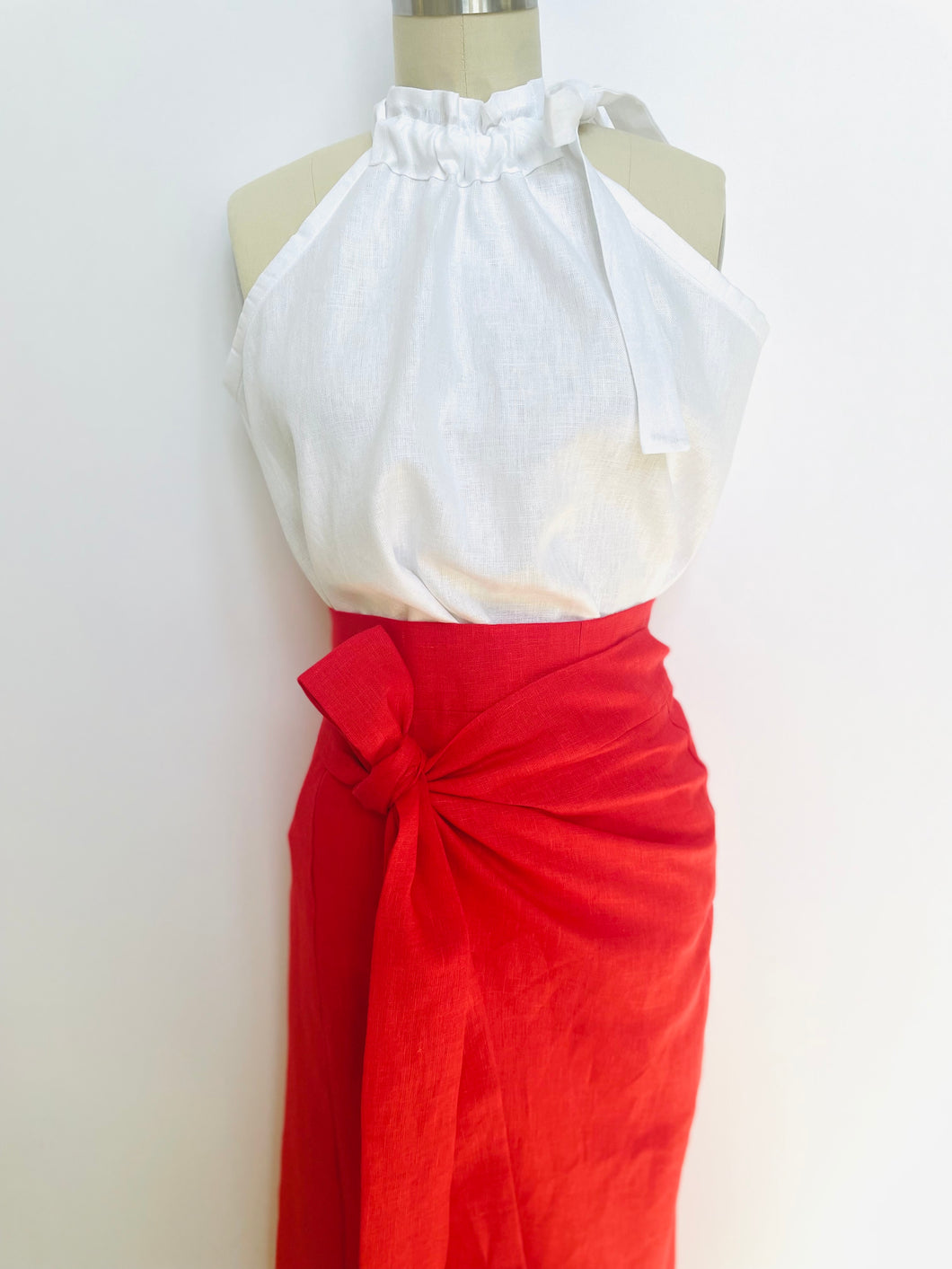 Ipanema Skirt Red