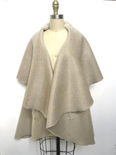 Load image into Gallery viewer, Malta Cape Vest - Oatmeal Long
